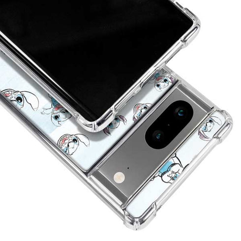 Disney Lilo and Stitch Pattern Google Pixel 8 Clear Case